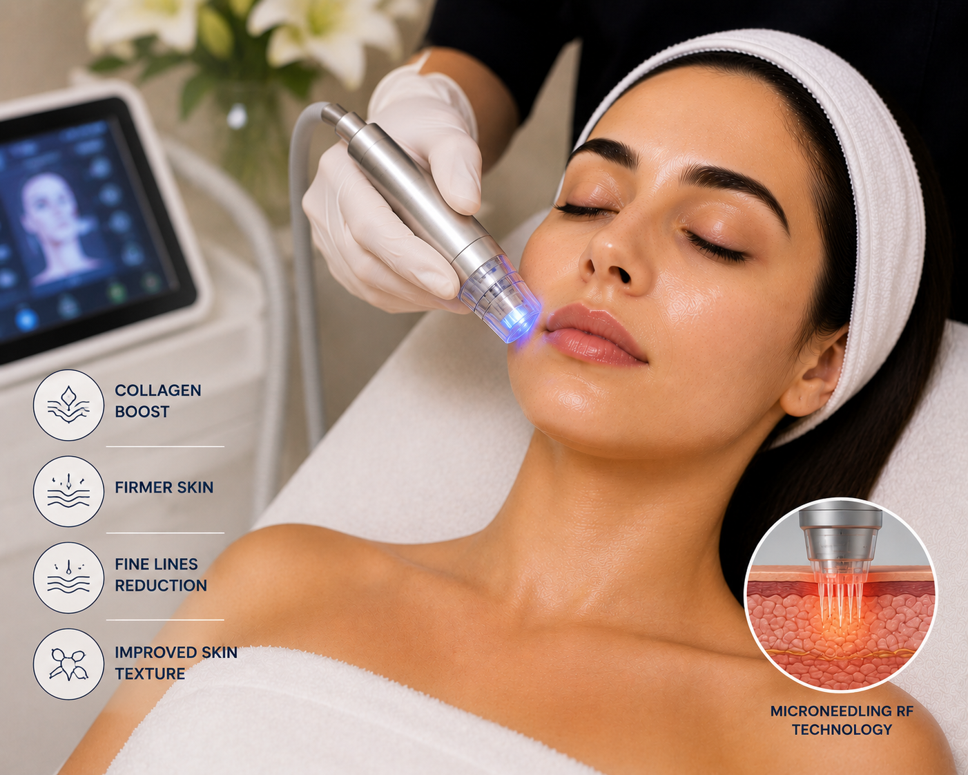 Microneedling RF
