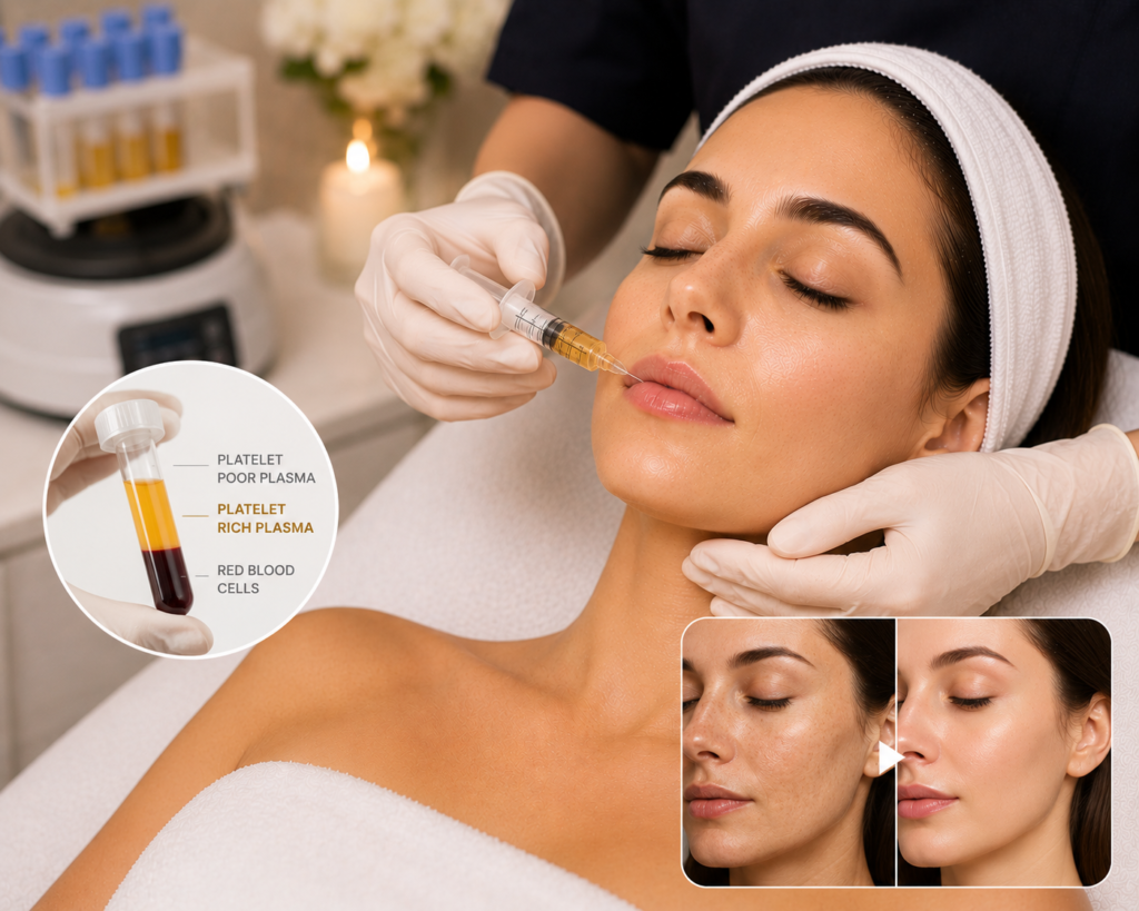 Platelet Rich Plasma Face PRP