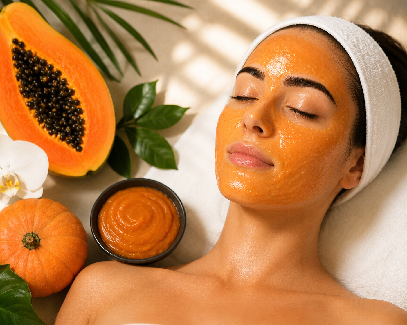 Pumpkin and Papaya Peel